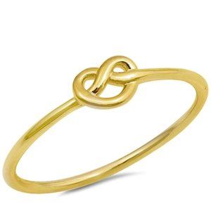 Love Knot Heart  Ring
